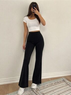 Mango Black Tailored Pants